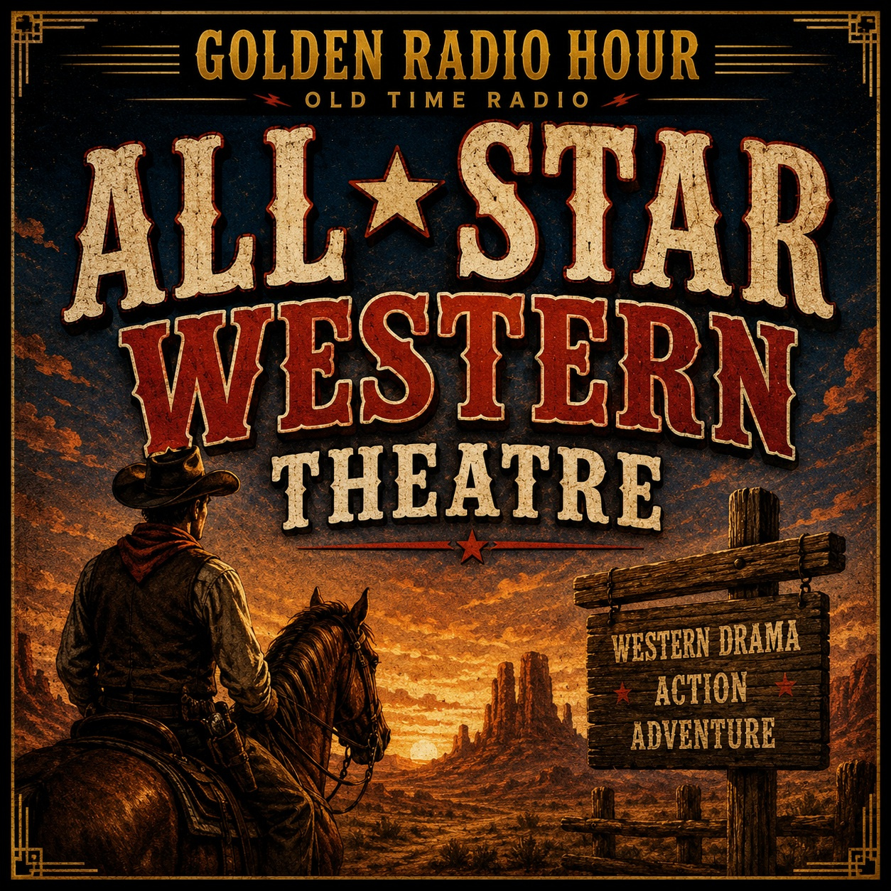 All Star Western Theatre cover art