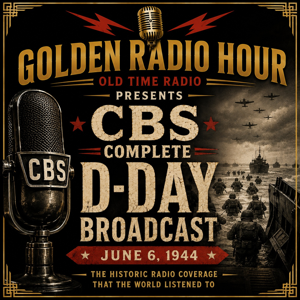 CBS Complete Broadcast Day: D-Day cover art