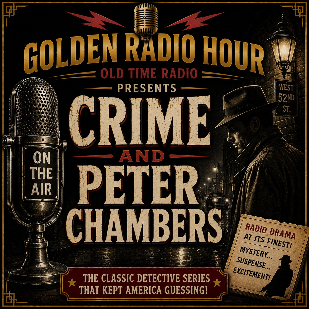 Crime and Peter Chambers cover art