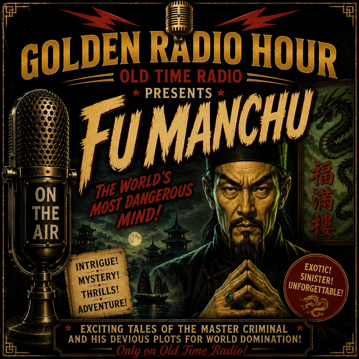 Fu Manchu cover art