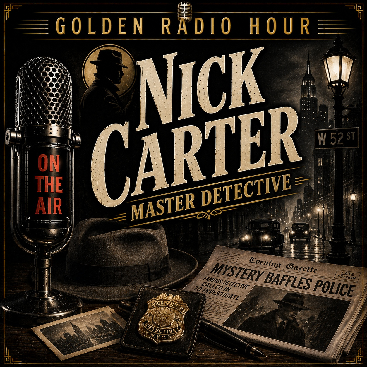 Nick Carter, Master Detective cover art