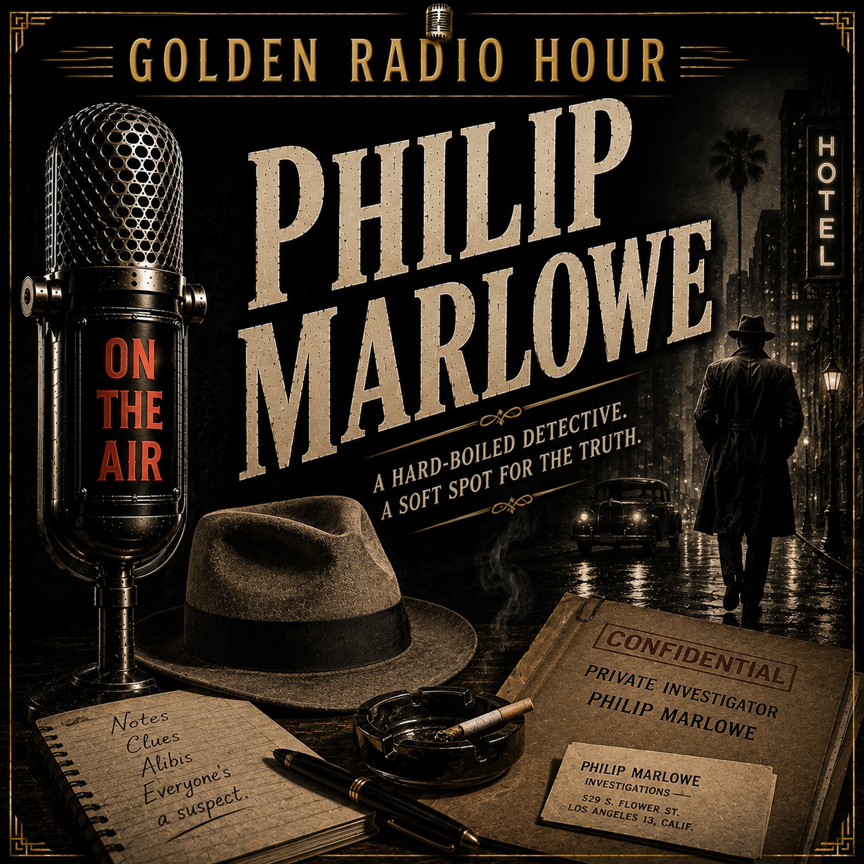 Philip Marlowe cover art