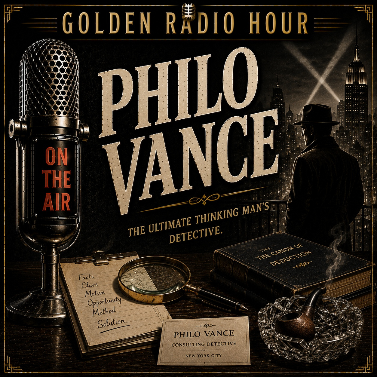 Philo Vance cover art