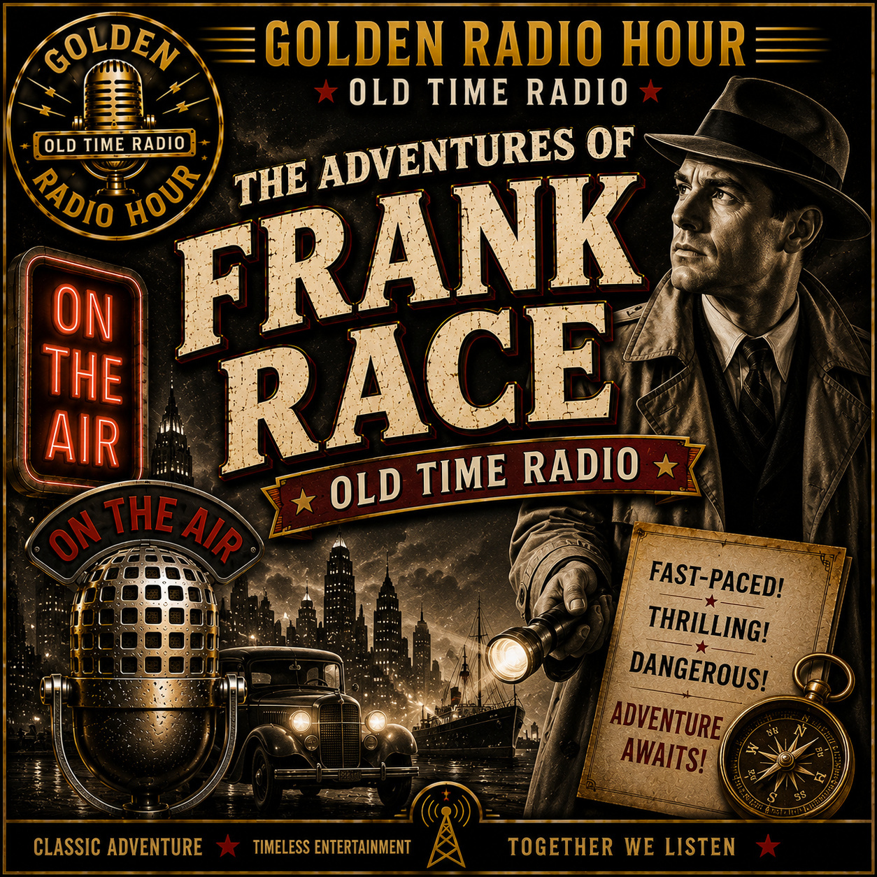 The Adventures of Frank Race cover art