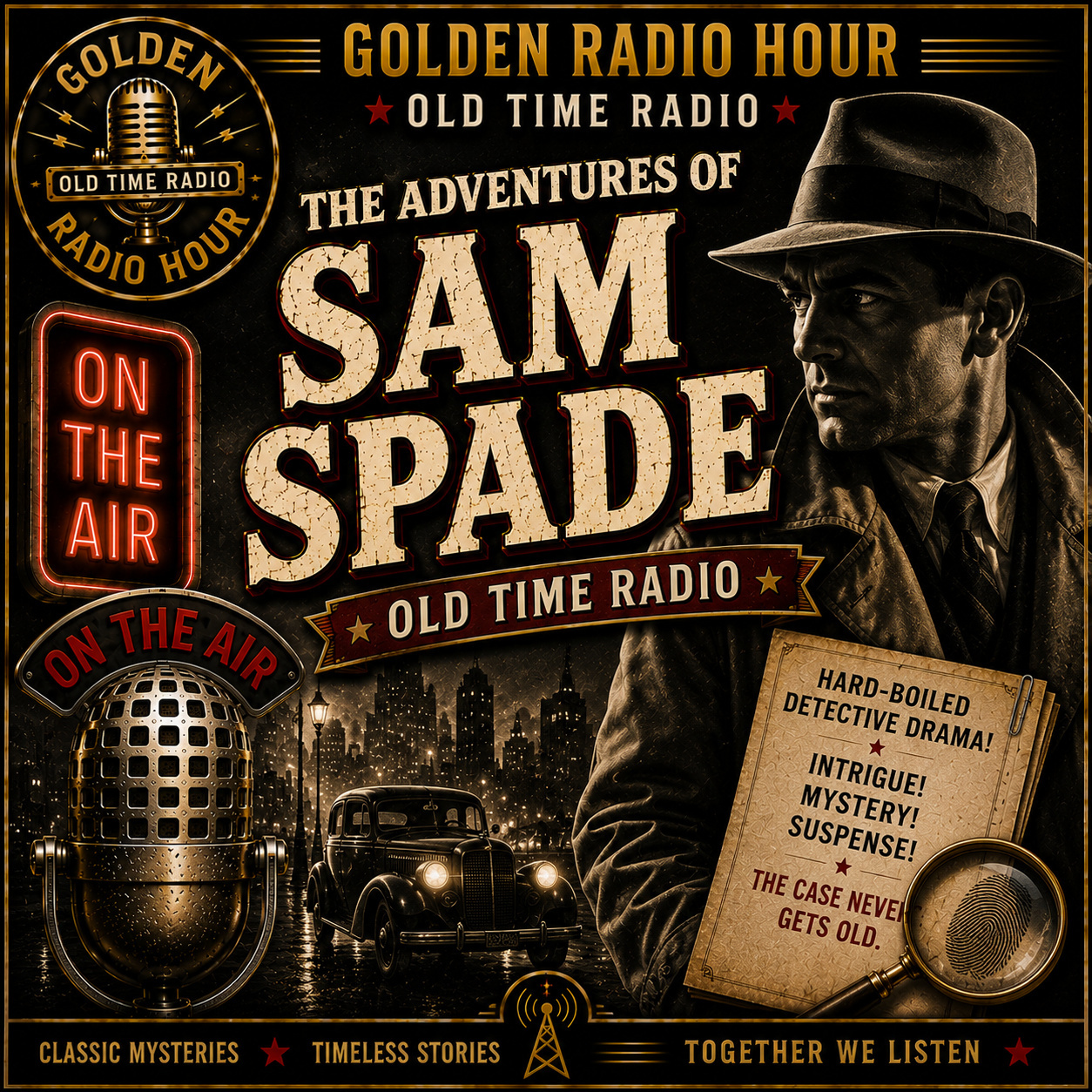 The Adventures of Sam Spade cover art