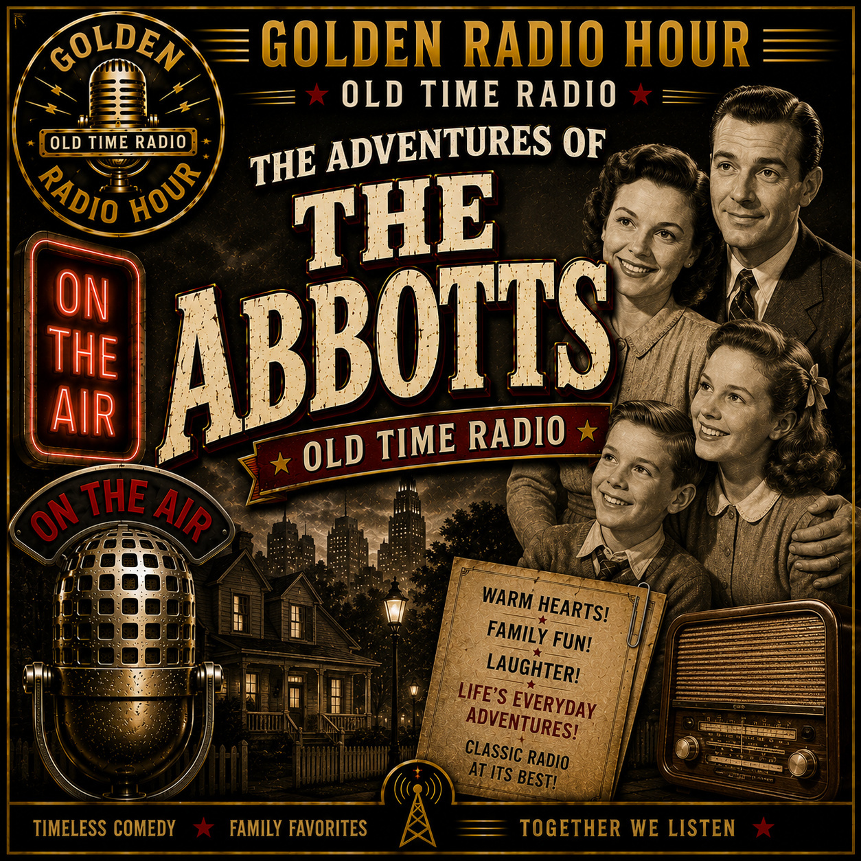 The Adventures of the Abbotts cover art
