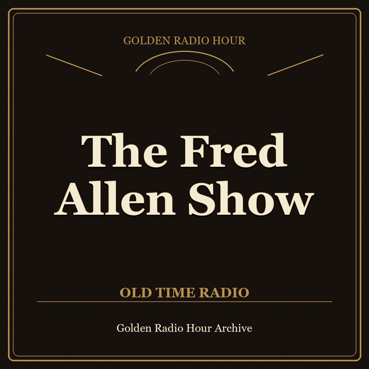 The Fred Allen Show cover art