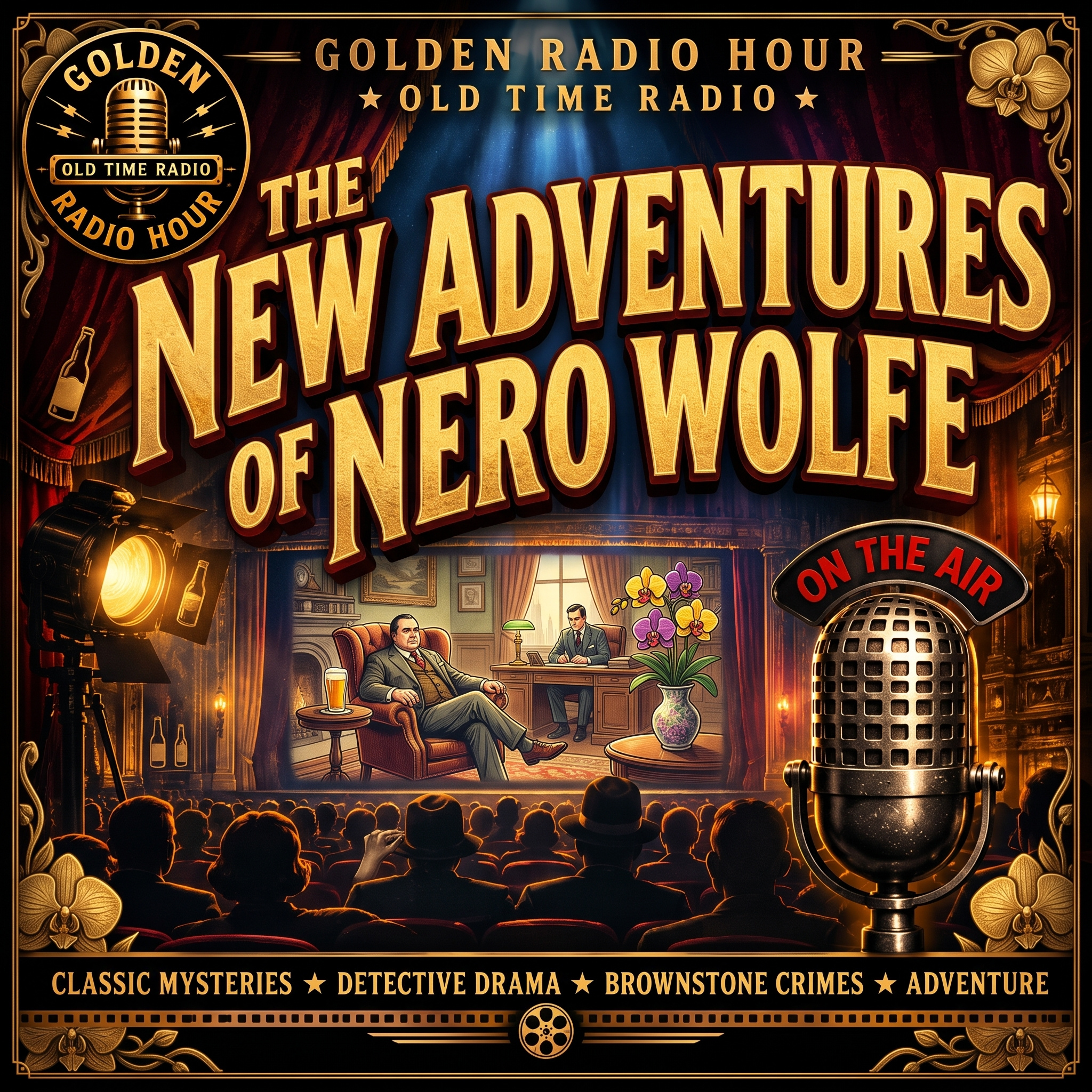 The New Adventures of Nero Wolfe cover art
